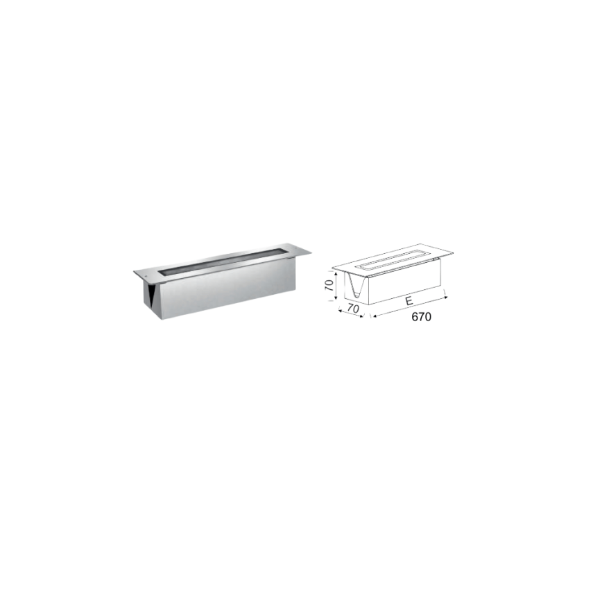 SIVA ALTI WALLWASHER DUVAR AYDINLATMA 67CM 24W VOLVOŞIR AYDINLATMA - 3