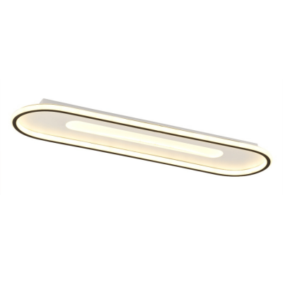 OVAL PLAFONYER MODERN LED AVİZE ARMATÜR - 1