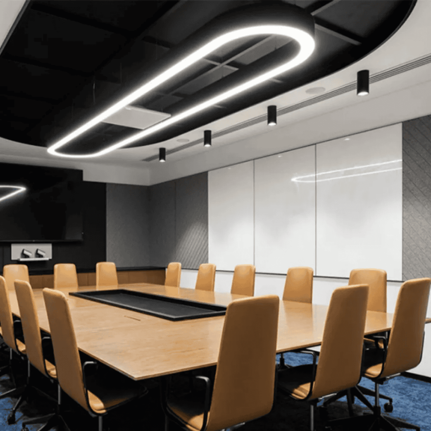 PASSION SİYAH KASA SARKIT DEKORATİF LINEAR LED AYDINLATMA ARMATÜR - 3