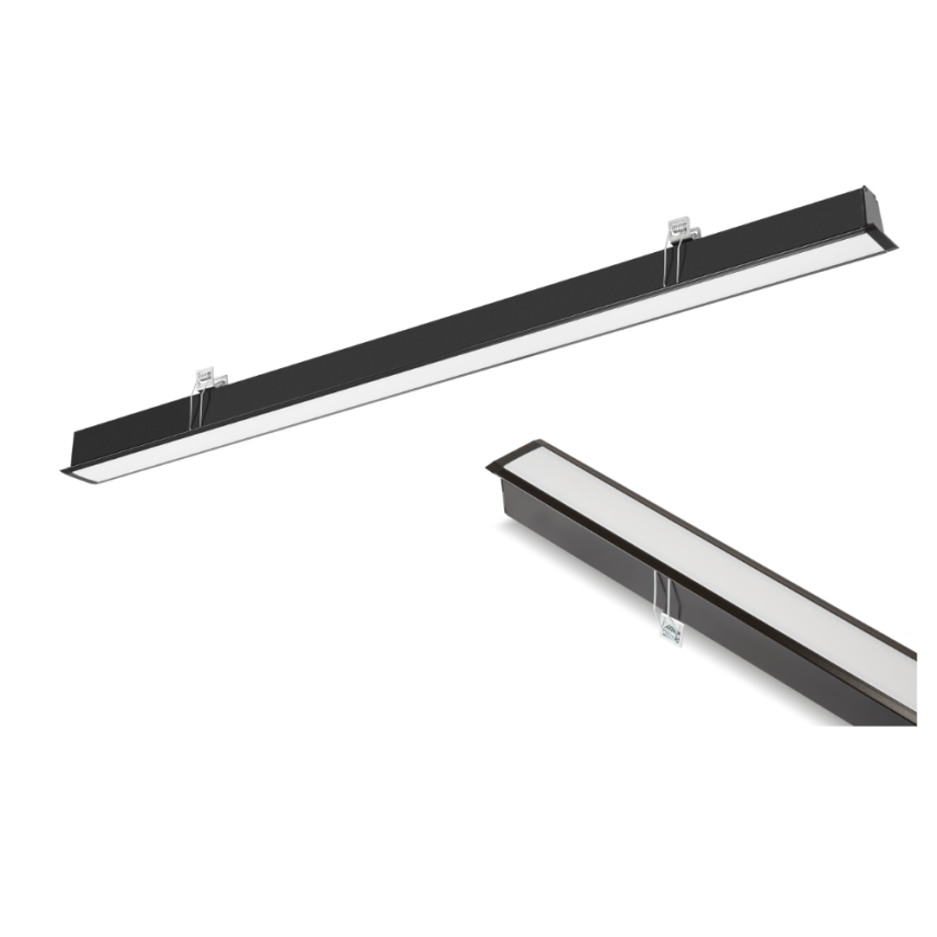 SIVA ALTI 5CM X 4CM X 7CM SİYAH KASA LINEAR LED AYDINLATMA - 1