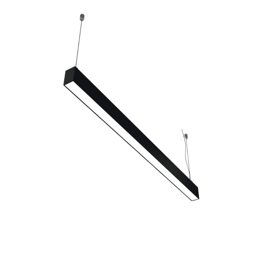 SIVA ÜSTÜ 5CM X8 CM ANTRASİT KASA LINEAR SARKIT AYDINLATMA ARMATÜR - 1