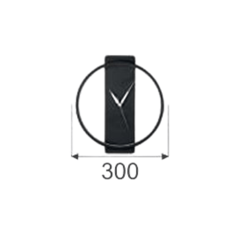 YUVARLAK LED DEKORATİF MODERN SAAT - 3